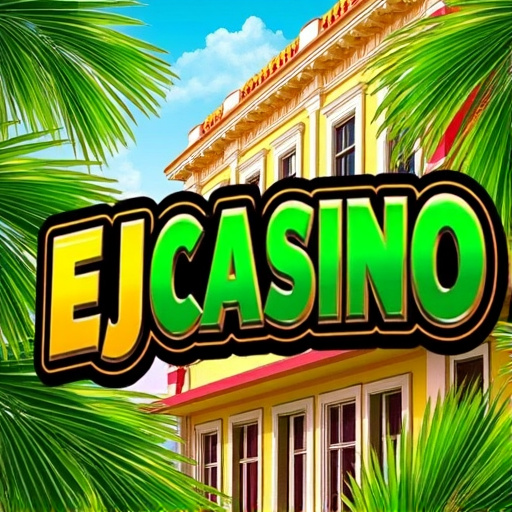 Imagem promocional da ejcasino mostrando a plataforma e suas vantagens